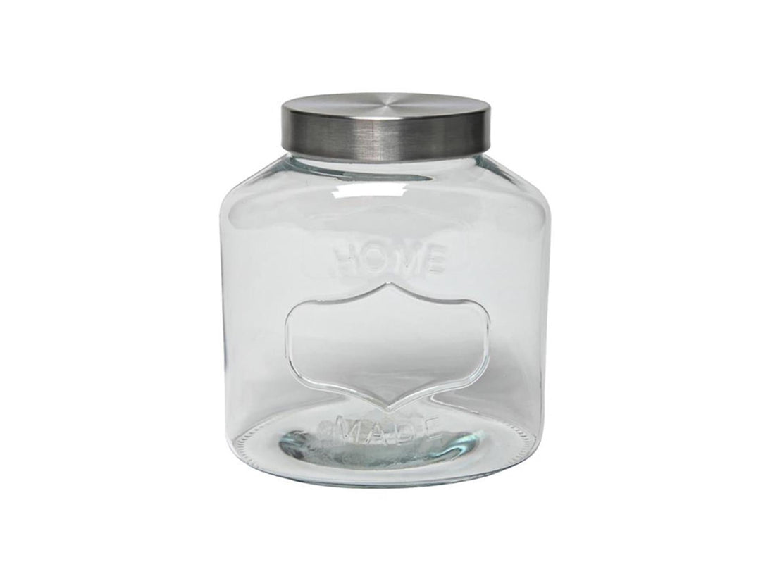 Kitchen tools storage jar glass homemade 17.5x12.5x20cm 2.5l