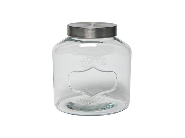 Kitchen tools storage jar glass homemade 17.5x12.5x20cm 2.5l