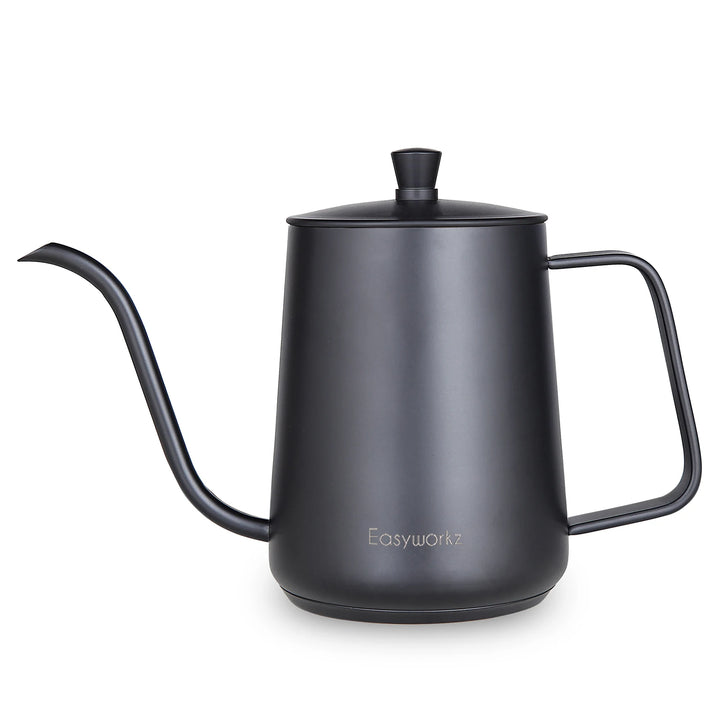 Easyworkz Gooseneck Pour Over Coffee Kettle 30 FL OZ / 900 ML Stainless Steel Hand Drip Coffee Pot with Long Narrow Spout
