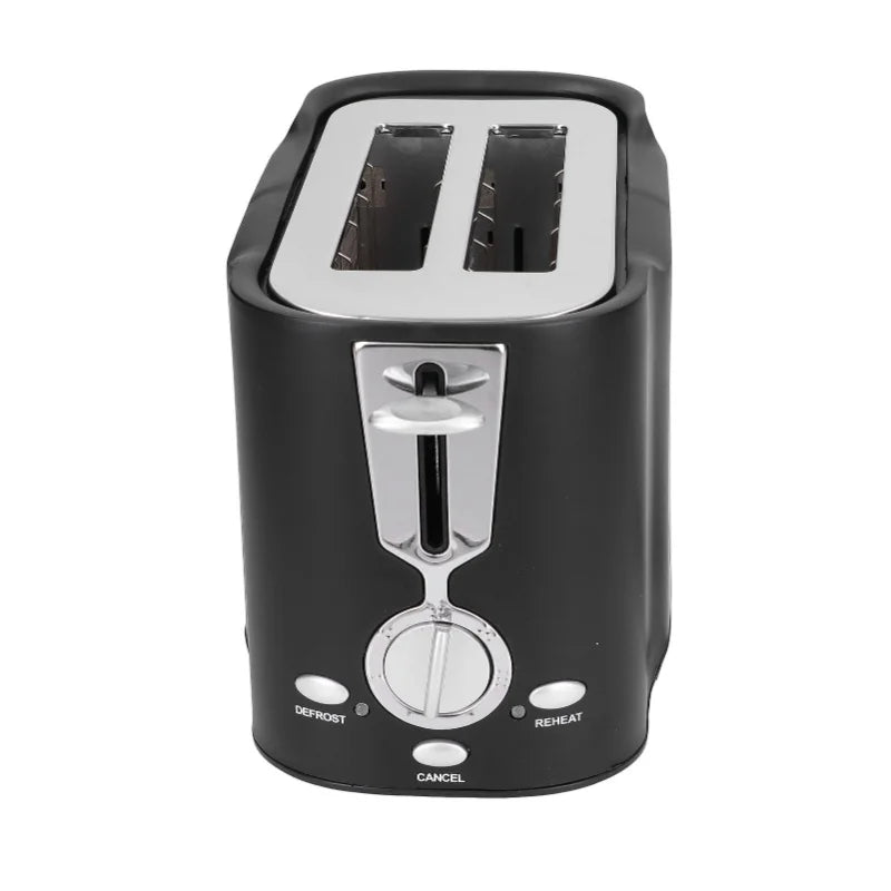 800W Thick Wide Slot Mini Toaster 2 Slices Simple Bread Toaster Breakfast Maker Machine For Home Use