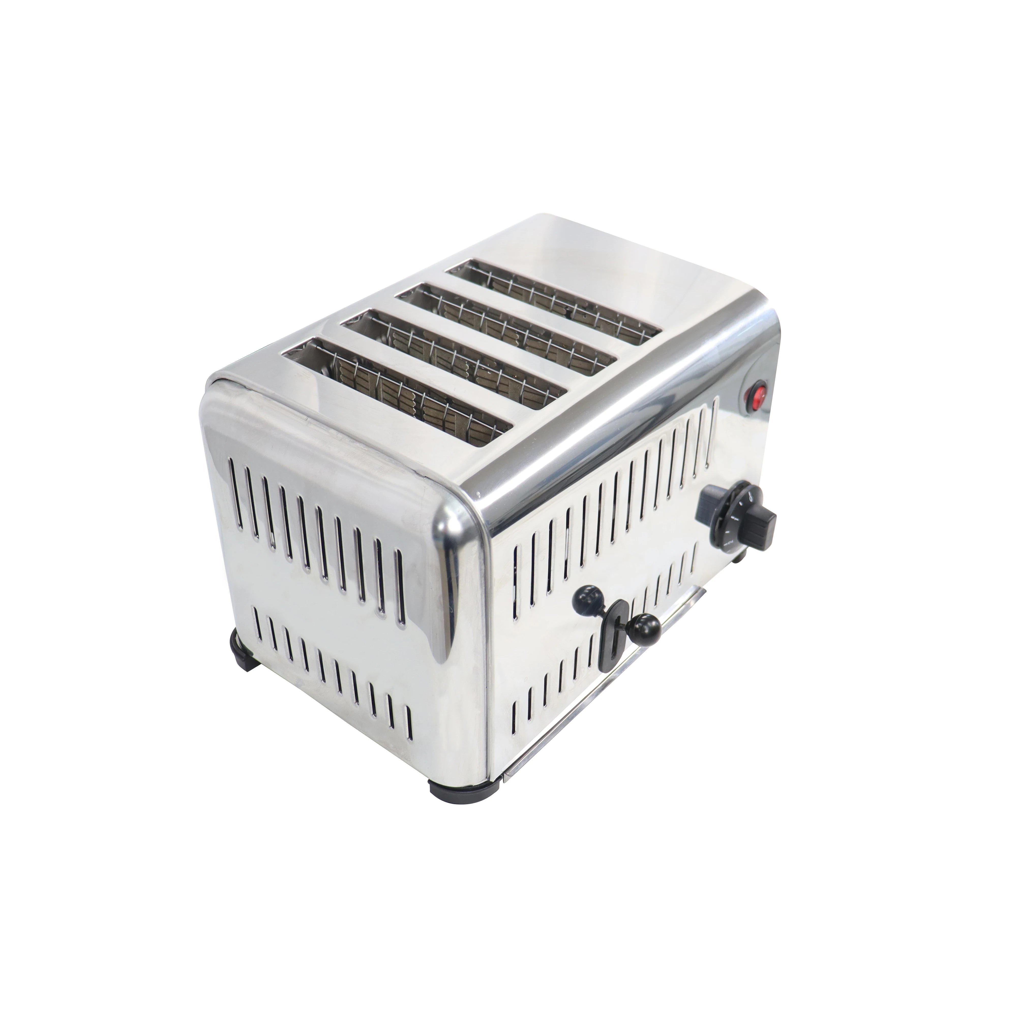 Baokang Factory Hot Sales Electric Stainless Steel Slice Toaster Machine Automatic Conveyor Time Function for Household