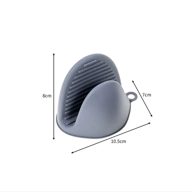 【No】2 Pcs Silicone Oven Mitts - Heat Resistant Anti-Scald Non-Slip Gloves For Cooking Baking & Pot Handling