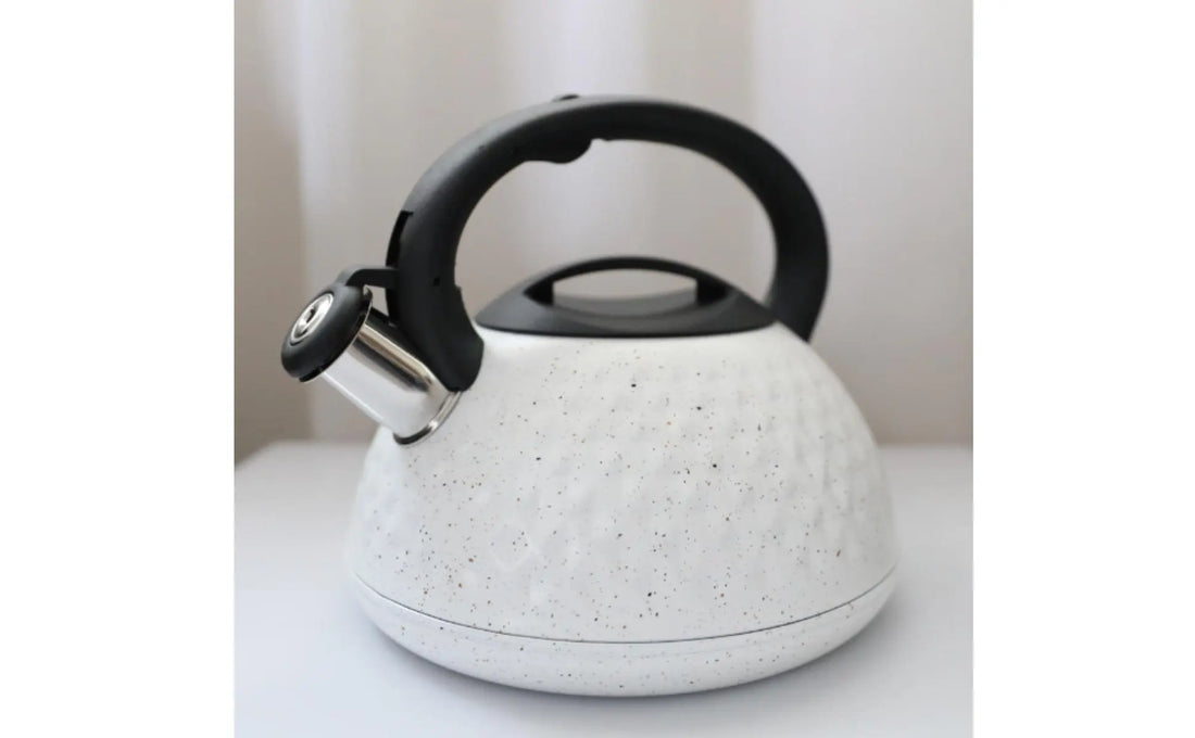 Stainless Steel Whistling Kettle Rust Proof Whistling Tea Kettle Household Cookware Fast Boiling Chemical-Free Safe