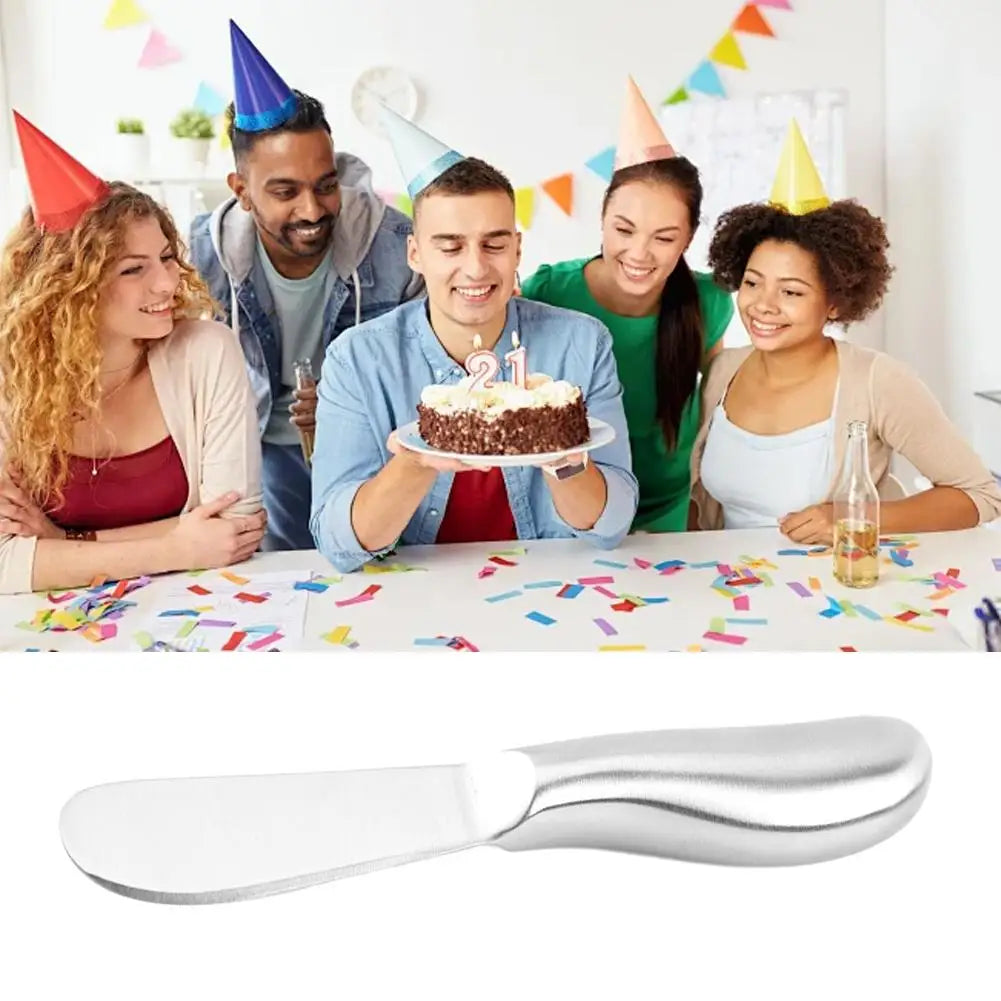 Cheese Spreader Knives, Stainless Steel Butter Knife, for Cake Cheese Cold Butter Jam Cream Pastry, Kitchen Gadgets