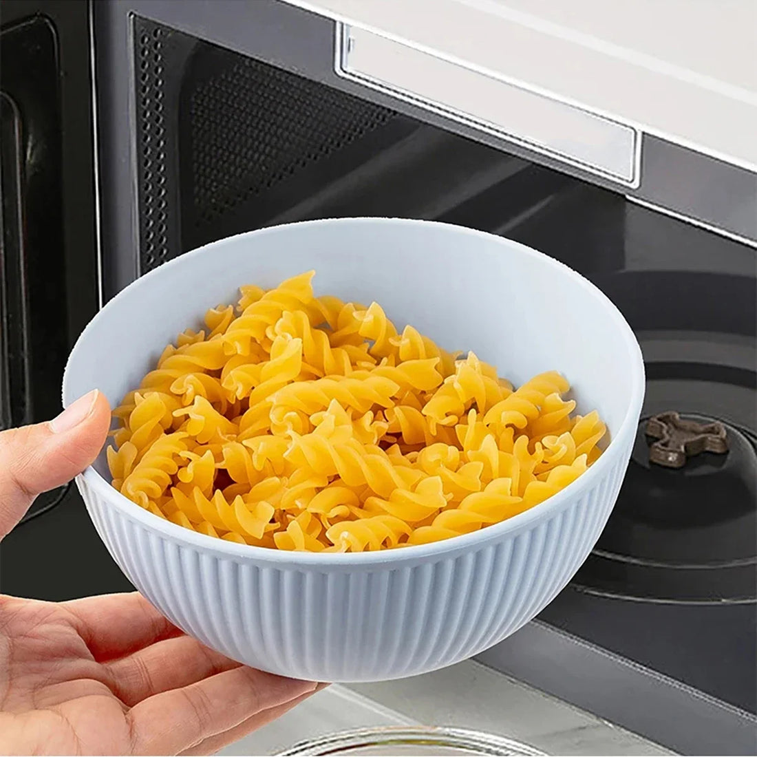 24Pcs Wheat Straw Dinnerware Set for 4: Plates, Bowls, Cups. Unbreakable Plastic for Kitchen & Outdoor Camping