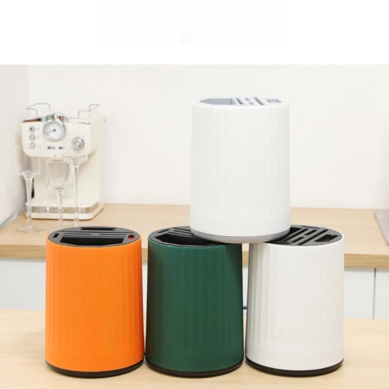 Knife Set Kitchen Knife Cutting Board 2-in-1 Kitchenware Household Kitchenware Rotary Knife Holder