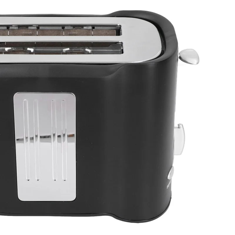 800W Thick Wide Slot Mini Toaster 2 Slices Simple Bread Toaster Breakfast Maker Machine For Home Use