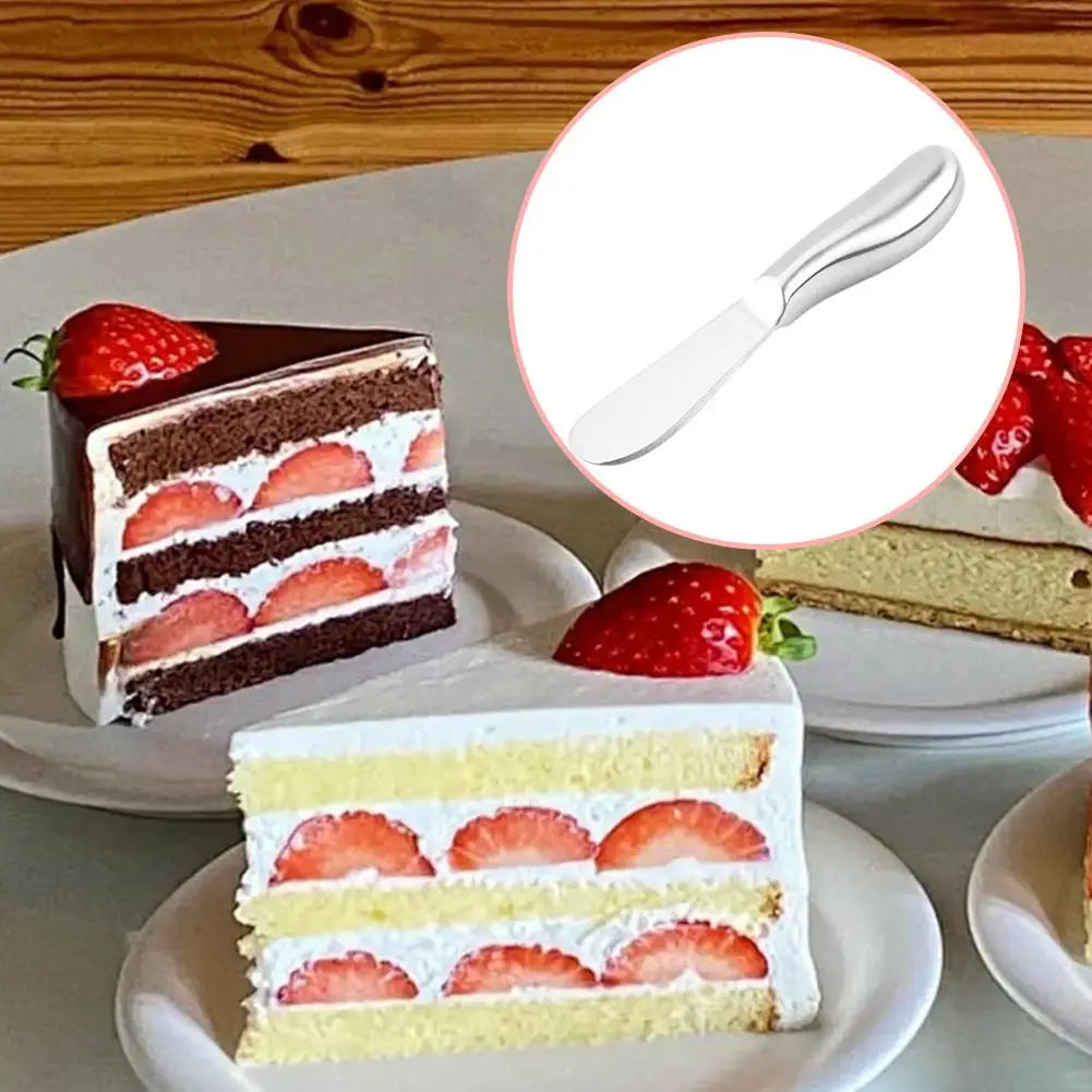 Cheese Spreader Knives, Stainless Steel Butter Knife, for Cake Cheese Cold Butter Jam Cream Pastry, Kitchen Gadgets