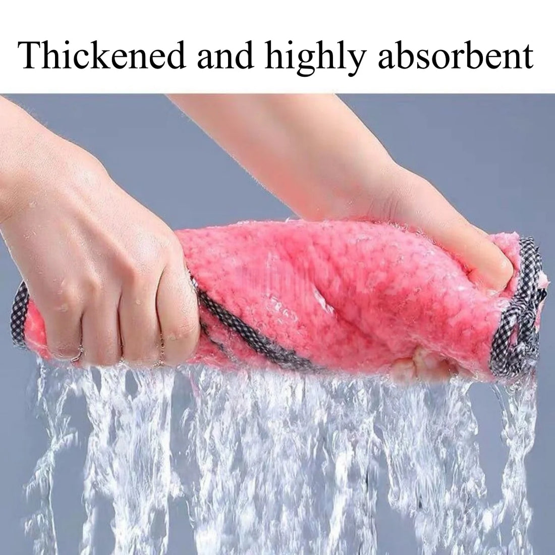 5/10/20PCS Kitchen Daily Dish Towel, Kitchen Rag, Non-Stick Oil, Thickened Table Cleaning Cloth, Absorbent Scouring Pad