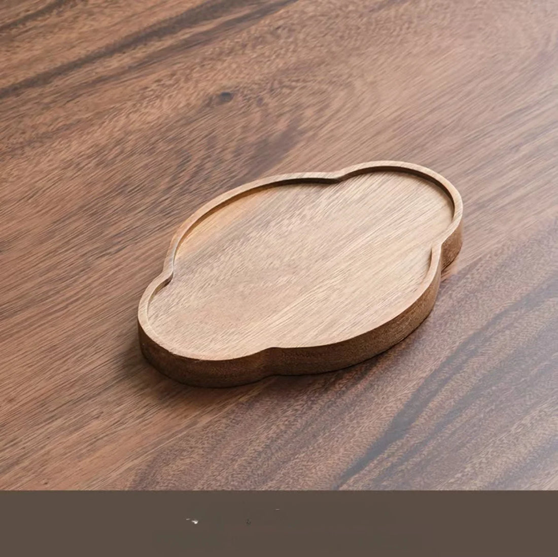 Chinese Style Walnut Wood Tea Tray Serving Plate Home Use  Wood Dry Pounding Table Tea Board Storage Wooden Tea Table Sn...