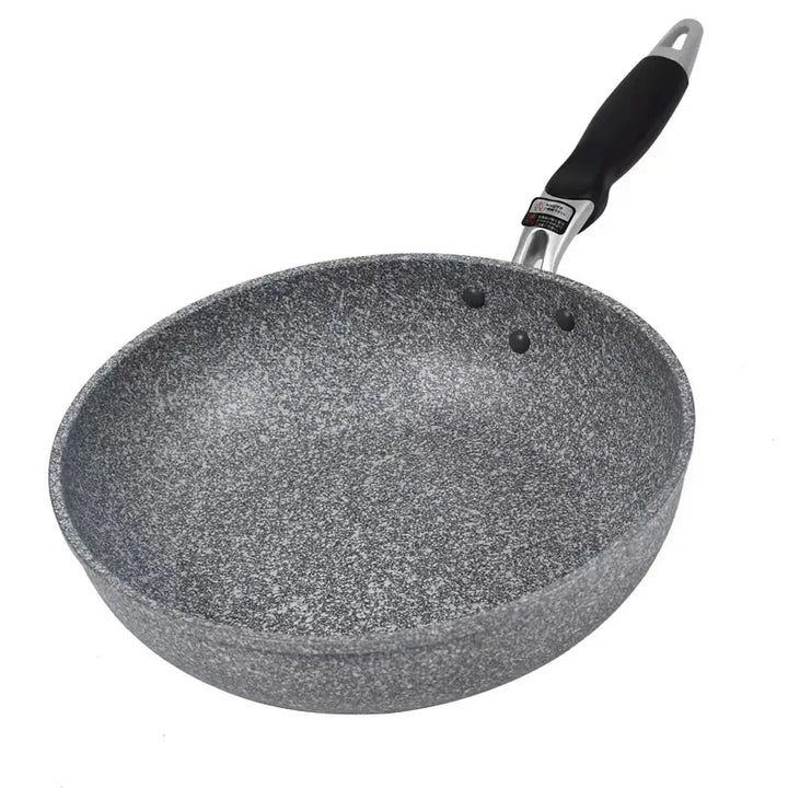 Frying 28/26/24/20cm Wok Non-stick Pan Skillet Cauldron Induction Cooker Pans Pancake Egg Gas Stove Home
