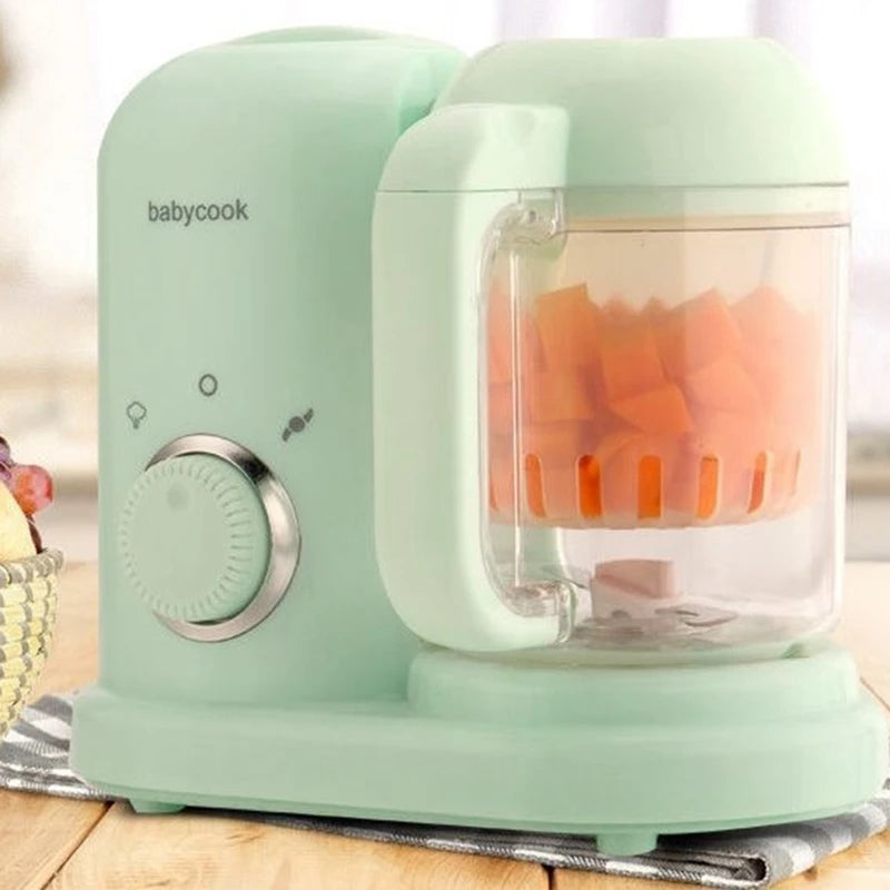 Baby Food Maker,Multi-Function Steamer Grinder Blender Mills Machine Auto Grinding Food Processor For Baby EU Plug-A77G