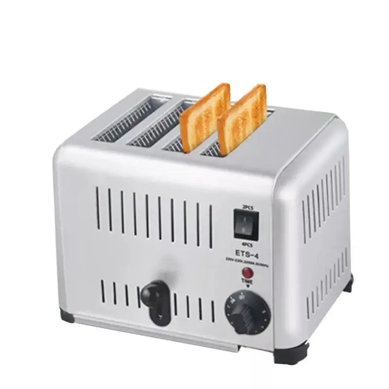 Baokang Factory Hot Sales Electric Stainless Steel Slice Toaster Machine Automatic Conveyor Time Function for Household