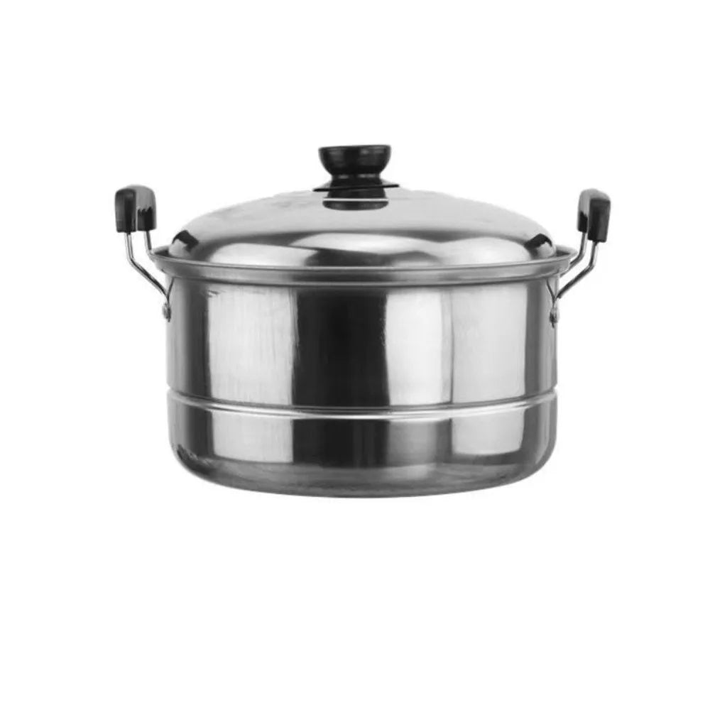 New 5pcs Stainless Steel Stock Pot Set with Lid Combination Series American Stock Pots Cookware Sets 16-24cm Deepen Soup Pot