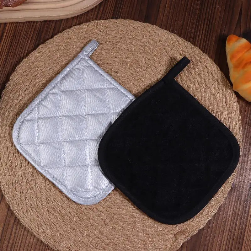 ♥Heat Resistant Oven Mitts & Pot Holders Set – 4-Color Quilted Kitchen Gloves for Cooking & Baking|〔YY33〕
