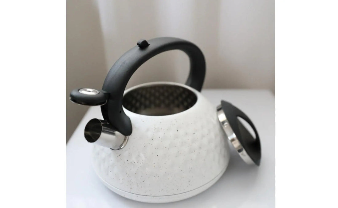 Stainless Steel Whistling Kettle Rust Proof Whistling Tea Kettle Household Cookware Fast Boiling Chemical-Free Safe