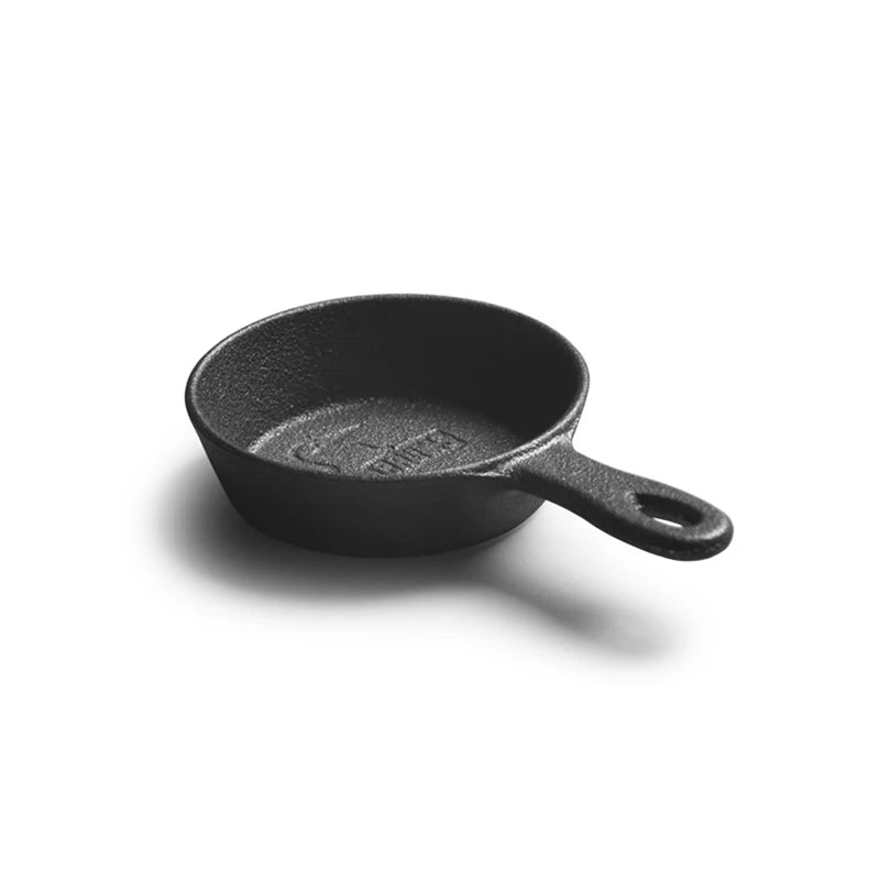 1PCS 8.5CM Cast Iron Skillet Non-stick Mini Egg Frying Pan for Kitchen Cookware