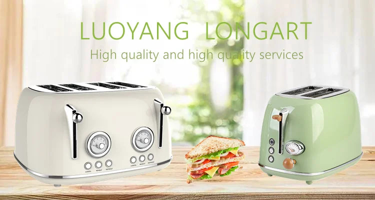 2 Slice Manual Toaster with Control Cancel Button Bread Toaster