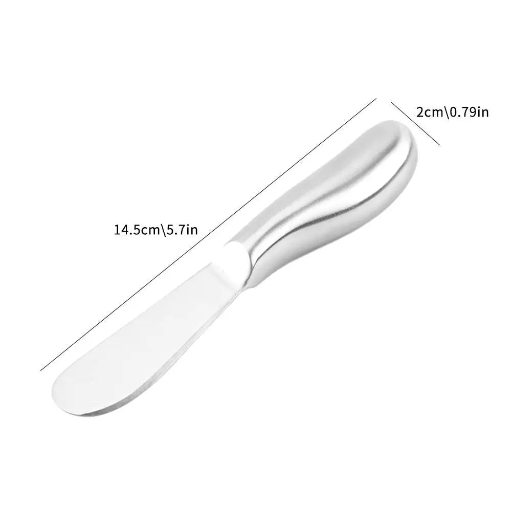 Cheese Spreader Knives, Stainless Steel Butter Knife, for Cake Cheese Cold Butter Jam Cream Pastry, Kitchen Gadgets