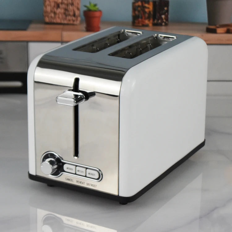 2 Slice Manual Toaster with Control Cancel Button Bread Toaster
