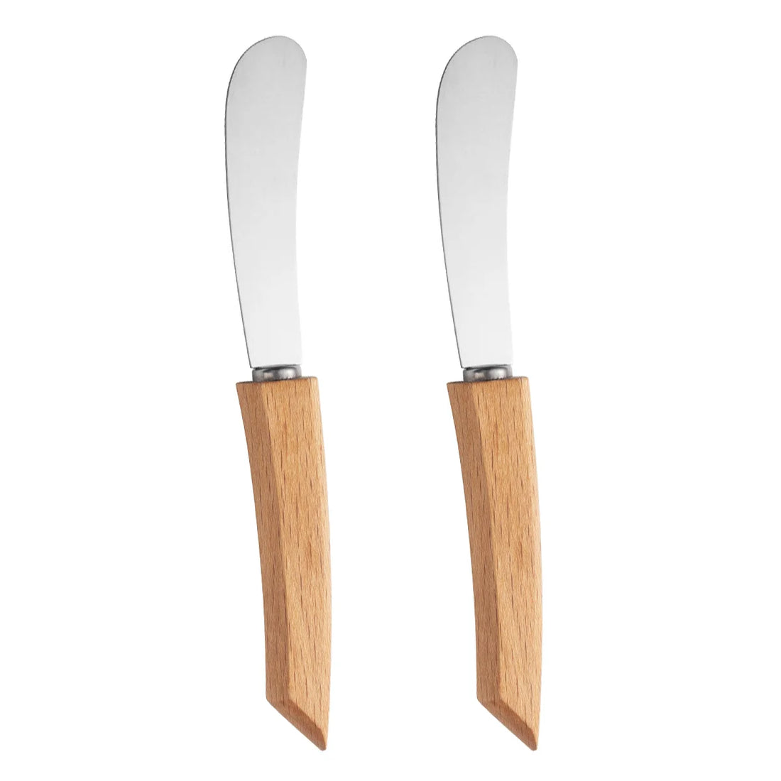 2/4/6 Pack Butter Spreader Knife, Stainless Steel Knife, Wood Handle,  Multipurpose Cheese Butter Spreader Knives for Kitchen