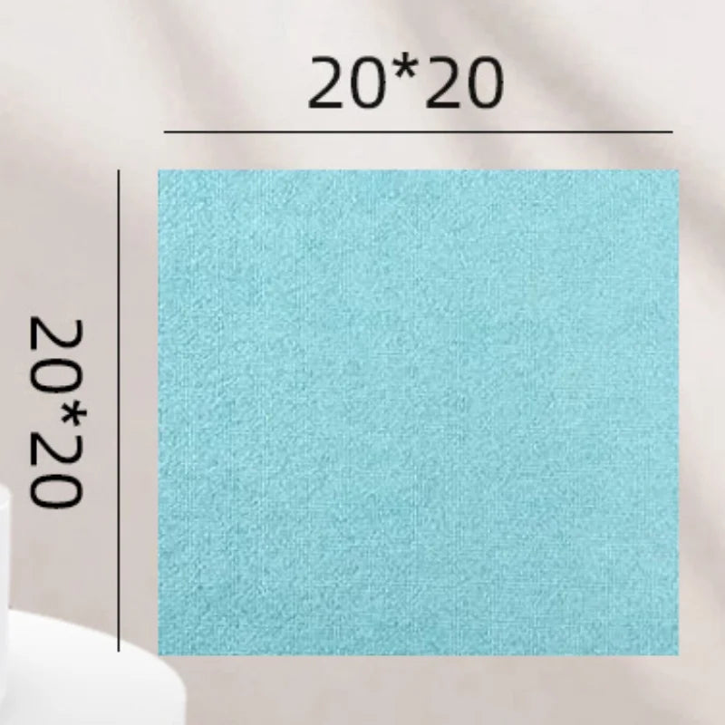 60Pcs Reusable Microfiber Cleaning Wipes Fast Drying Reusable High Absorbency Durable Kitchen Towels for Dishes