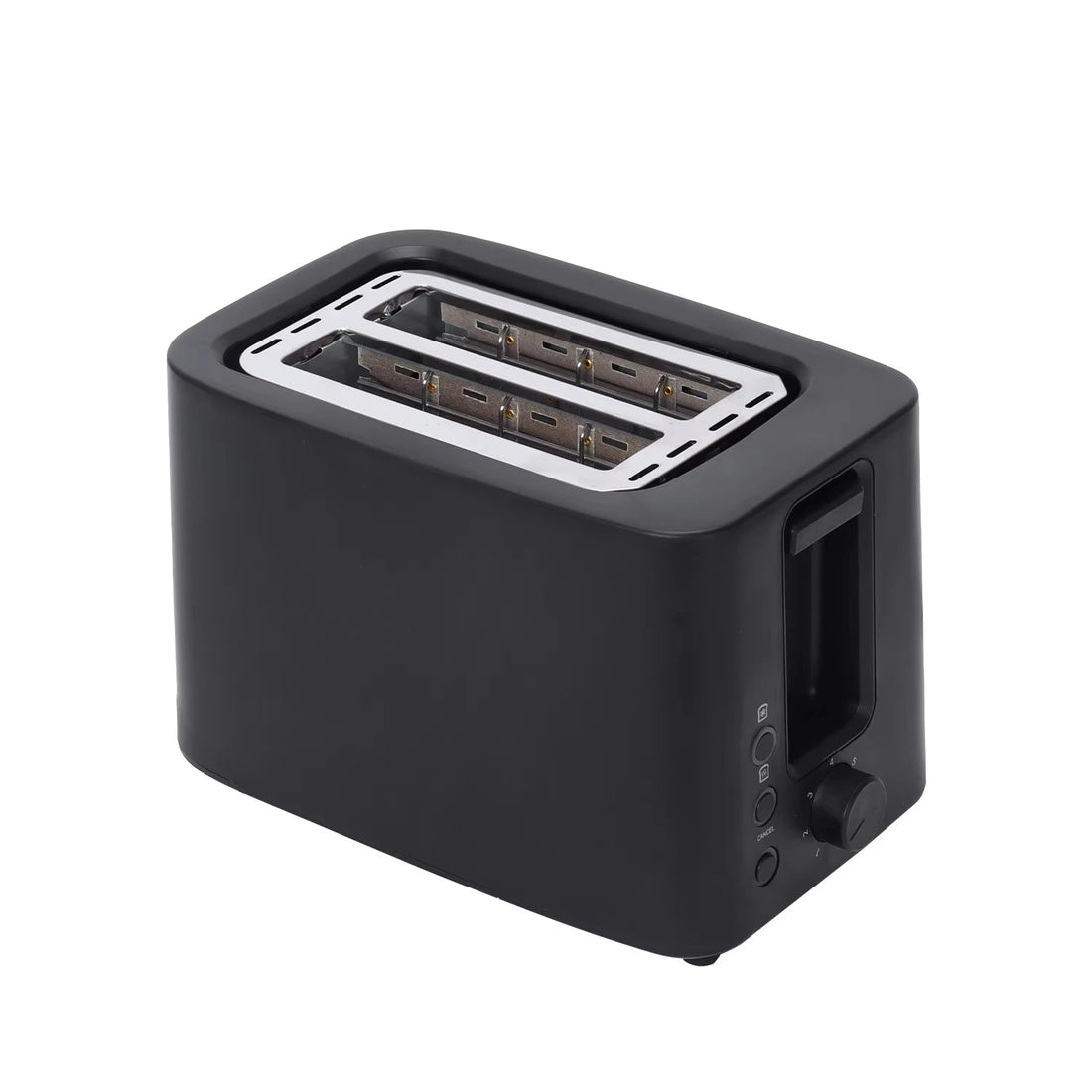 Wangchef Plastic Housing Electric Bread Maker Toaster 2 Slices Capacity English Operating Language Automatic Pop-Up Function
