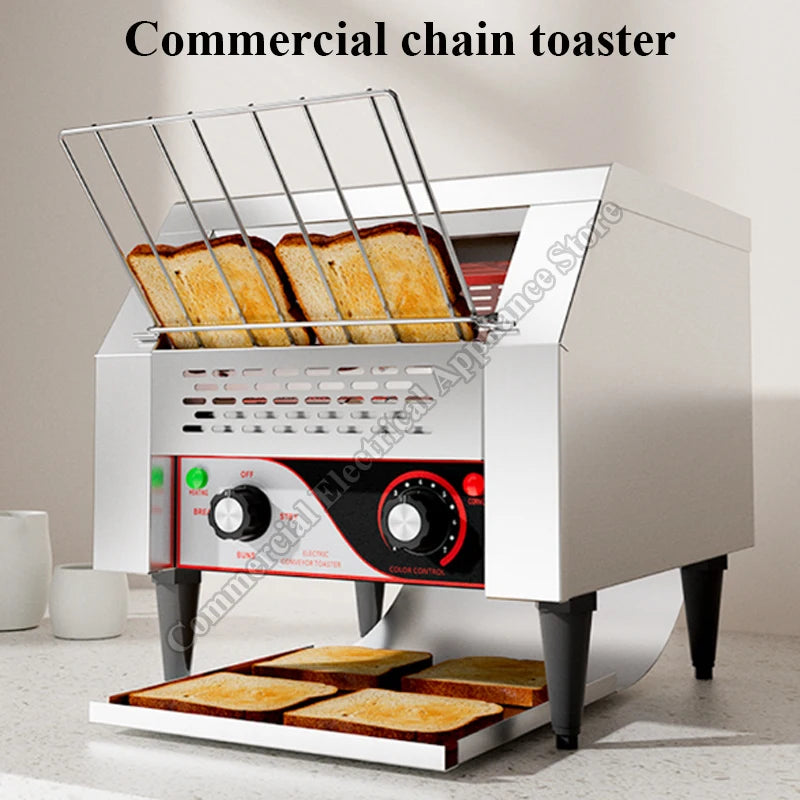Chain Toaster For Commercial Toaster Machine Commercial Crawler Toast Roaster Hotel Breakfast Toast Electric Bread Toaster