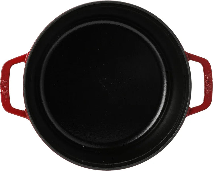 25cm Enameled Cast Iron Dutch Oven 4 Quart Heavy Casserole Dish For Sourdough Bread Baking And Stew Kitchen Nonstick Braised Pot