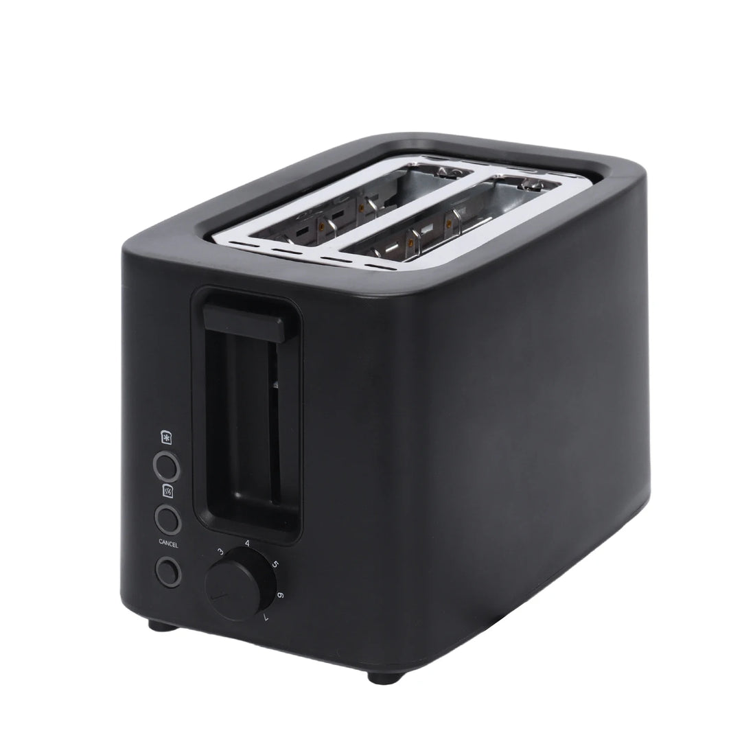 Wangchef Plastic Housing Electric Bread Maker Toaster 2 Slices Capacity English Operating Language Automatic Pop-Up Function