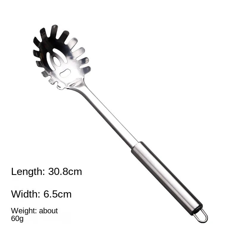 Durable Stainless Steel Wok Spatula Long Handle Kitchen Gadgets Kitchen Cooking Utensil Set Rice Spoon Ladle Cooking Tools