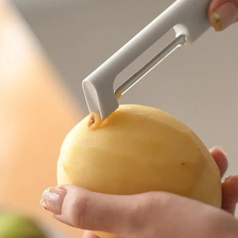 Efficient Vegetable Peeler Multifunctional Kitchen Tool Perfect For Fruit Vegetable Peeling Enthusiasts Potato/Apple Peeler