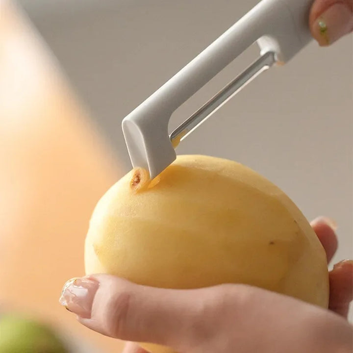 Efficient Vegetable Peeler Multifunctional Kitchen Tool Perfect For Fruit Vegetable Peeling Enthusiasts Potato/Apple Peeler