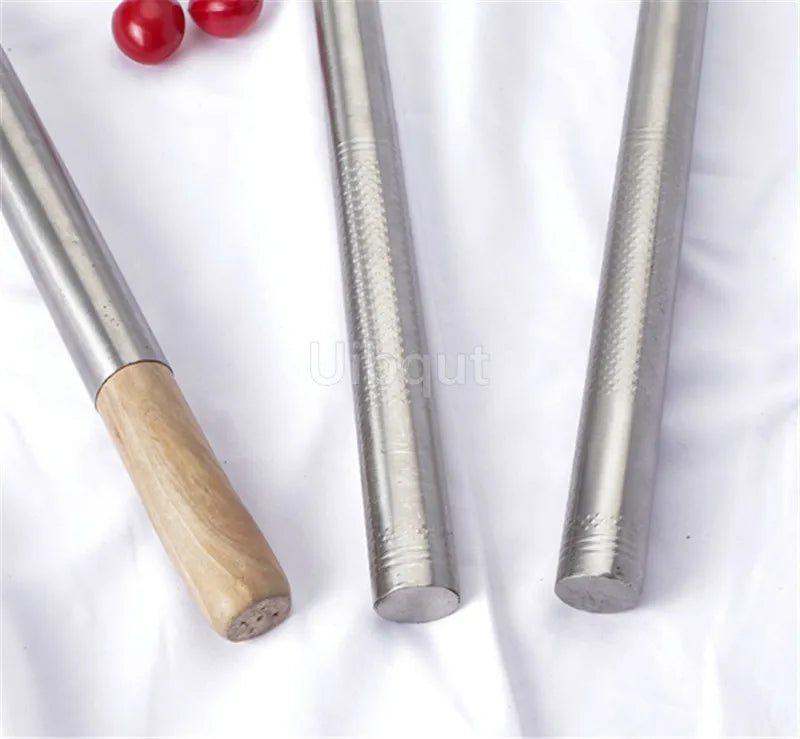 big long spatula shovel chef cooking cocina utensilios blade Kitchen Utensil Wooden Handle Stainless Steel Turner Soup Spoon wok