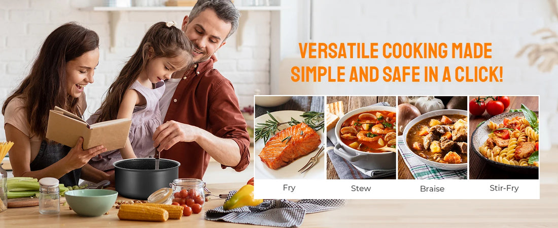 Non Stick Saucepan Set with Removable Handle and Sealing Lids, Non Stick Pot Set for Induction Hobs