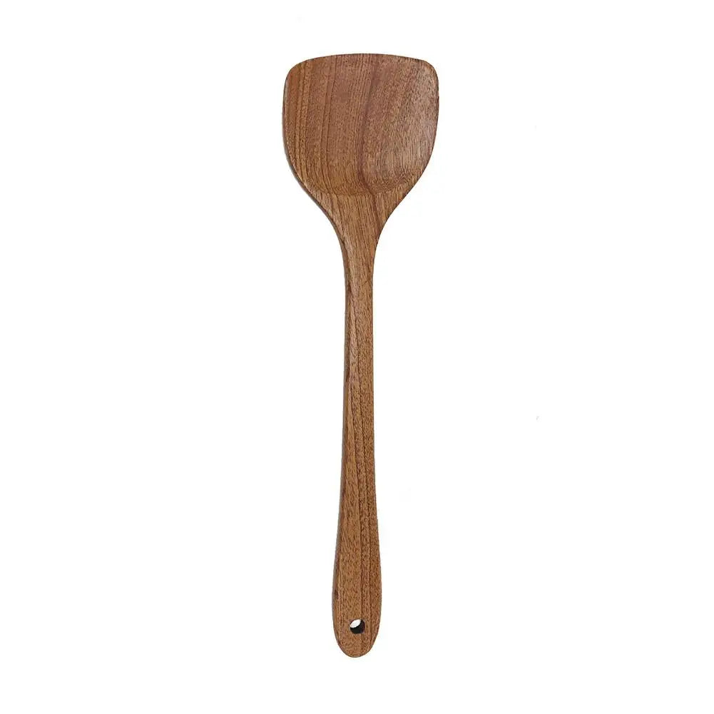 Walnut Wooden Kitchenware Long Handle Rice Scoop Tableware Heat Resistant Kitchen Tableware Tools For Cooking Eating