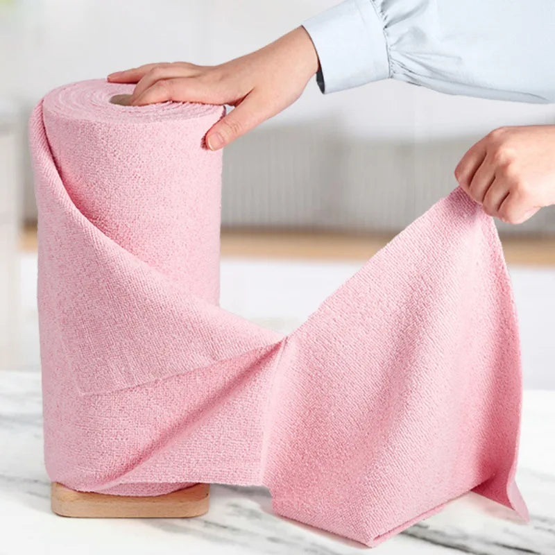 60Pcs Reusable Microfiber Cleaning Wipes Fast Drying Reusable High Absorbency Durable Kitchen Towels for Dishes