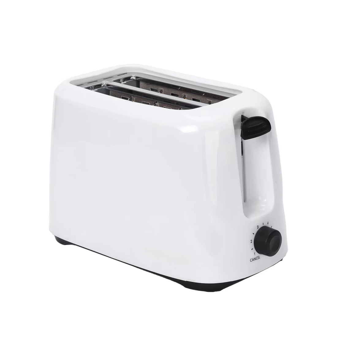 Wangchef Plastic Housing Electric Bread Maker Toaster 2 Slices Capacity English Operating Language Automatic Pop-Up Function