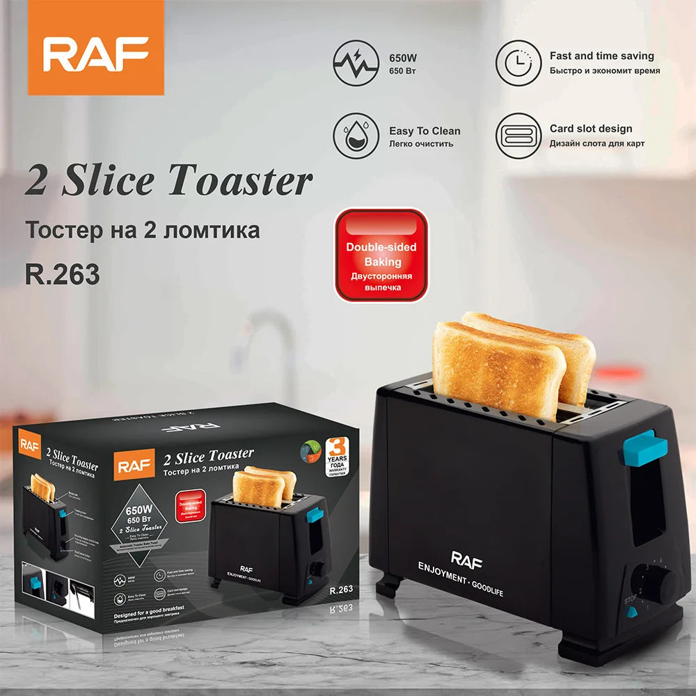 American Standard European Toaster Toaster: Small Bread Maker for Breakfast Sandwich Toast