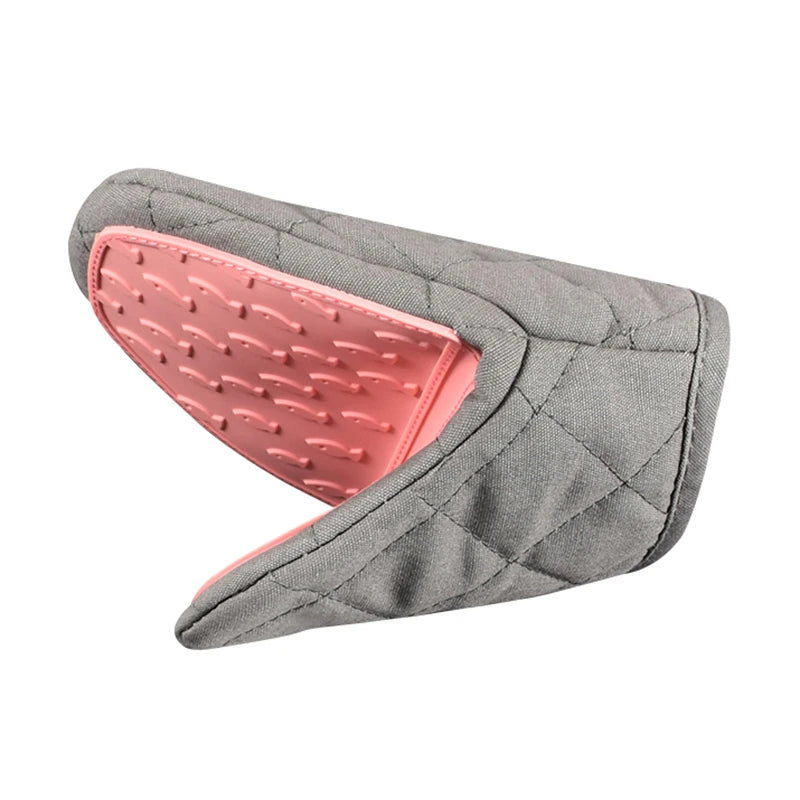 Silicone Anti-scalding Oven Gloves Mitts Potholder Kitchen Silicone Gloves Tray Dish Bowl Holder Baking Oven Glove Hand Clip