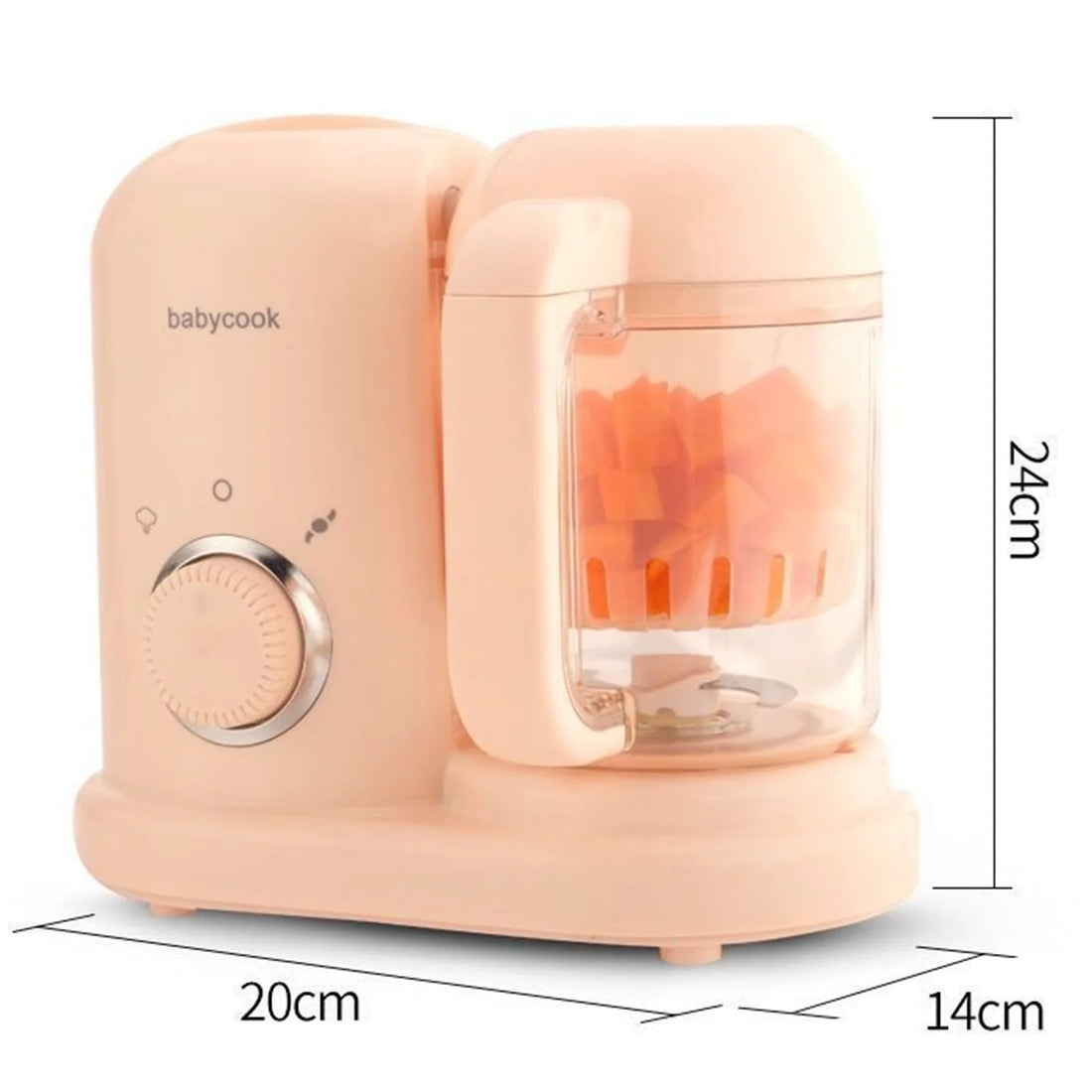Baby Food Maker,Multi-Function Steamer Grinder Blender Mills Machine Auto Grinding Food Processor For Baby EU Plug-A77G