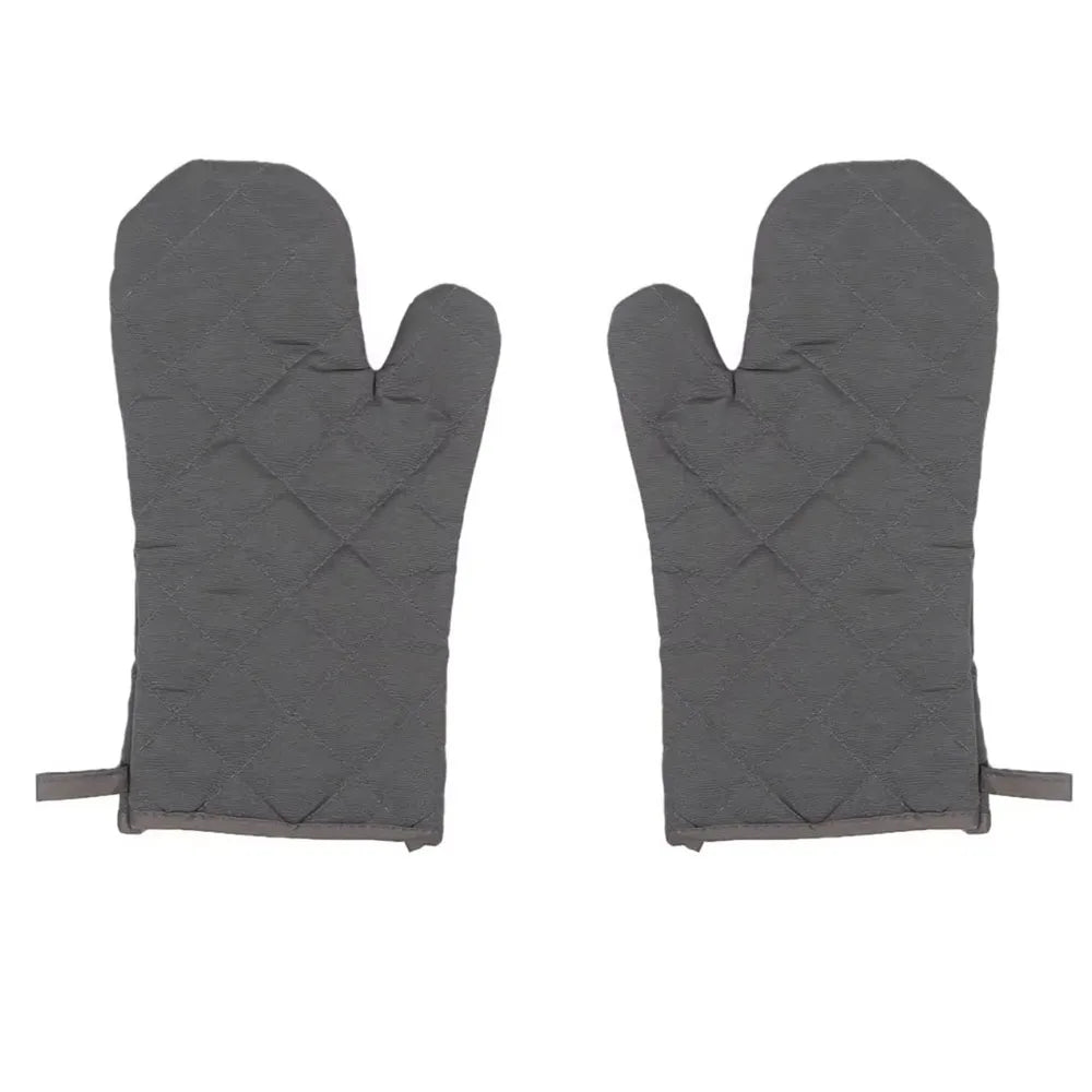 Single Microwave Oven Gloves Multi-color Kitchen Cooking Baking Mitts Pot Pad Heat Proof Protected High Temperature Resistant