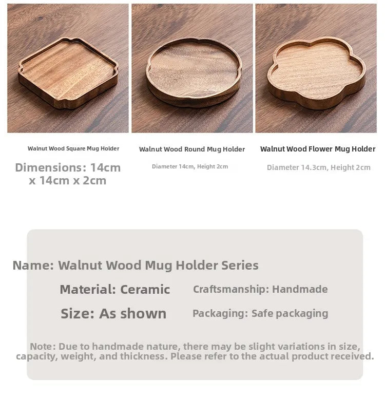 Chinese Style Walnut Wood Tea Tray Serving Plate Home Use  Wood Dry Pounding Table Tea Board Storage Wooden Tea Table Sn...