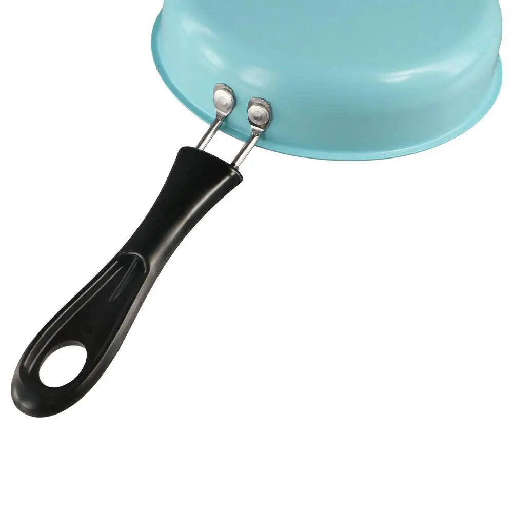 12cm Mini Non-stick Pan with Anti-stick Coating Professional Fry Egg Pan Lightweight Long Handle Omelette Pot Pancake