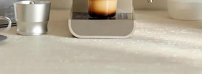 Compact Home Coffee Machine Semi-Automatic Espresso Maker with Steam Wand 15Bar Pressure for Rich Crema Perfect for Lattes