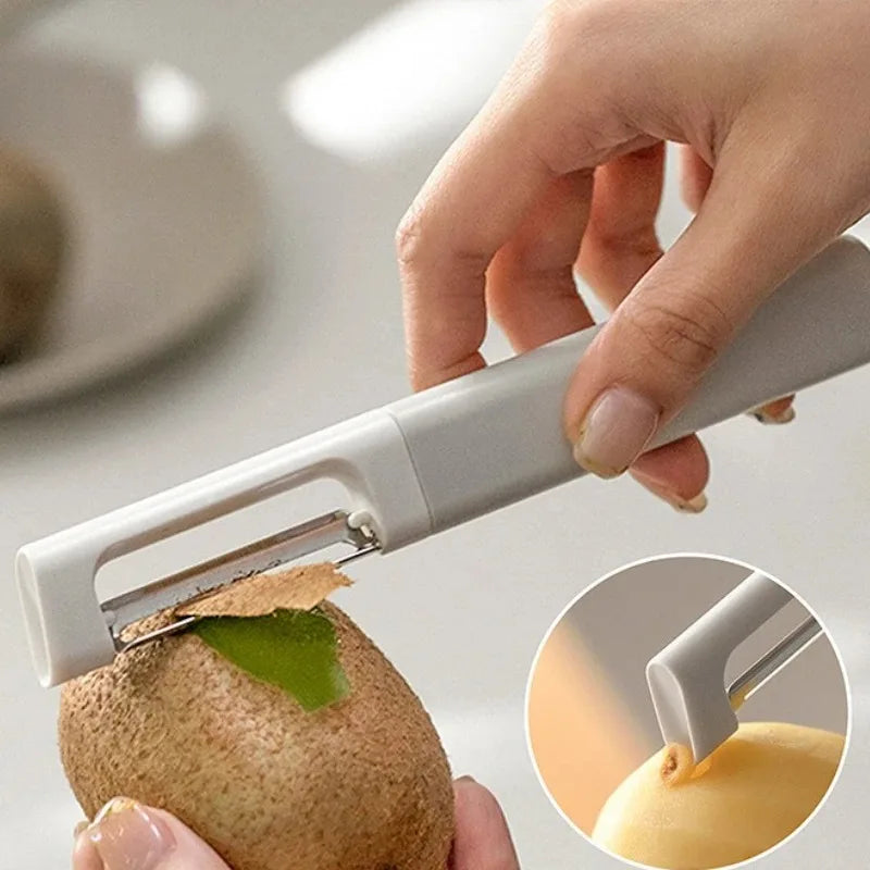 Efficient Vegetable Peeler Multifunctional Kitchen Tool Perfect For Fruit Vegetable Peeling Enthusiasts Potato/Apple Peeler