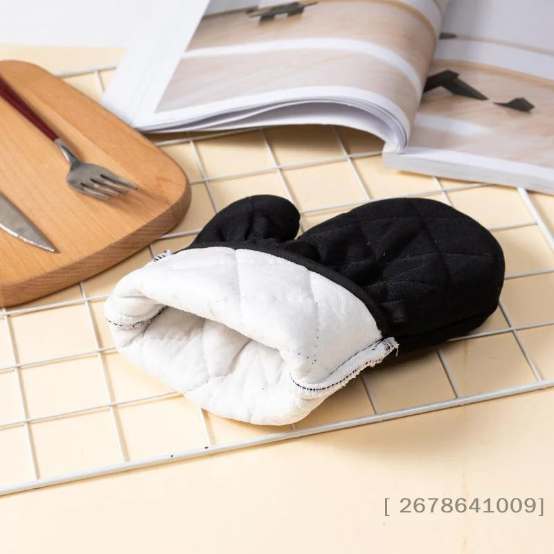 ♥Heat Resistant Oven Mitts & Pot Holders Set – 4-Color Quilted Kitchen Gloves for Cooking & Baking|〔YY33〕