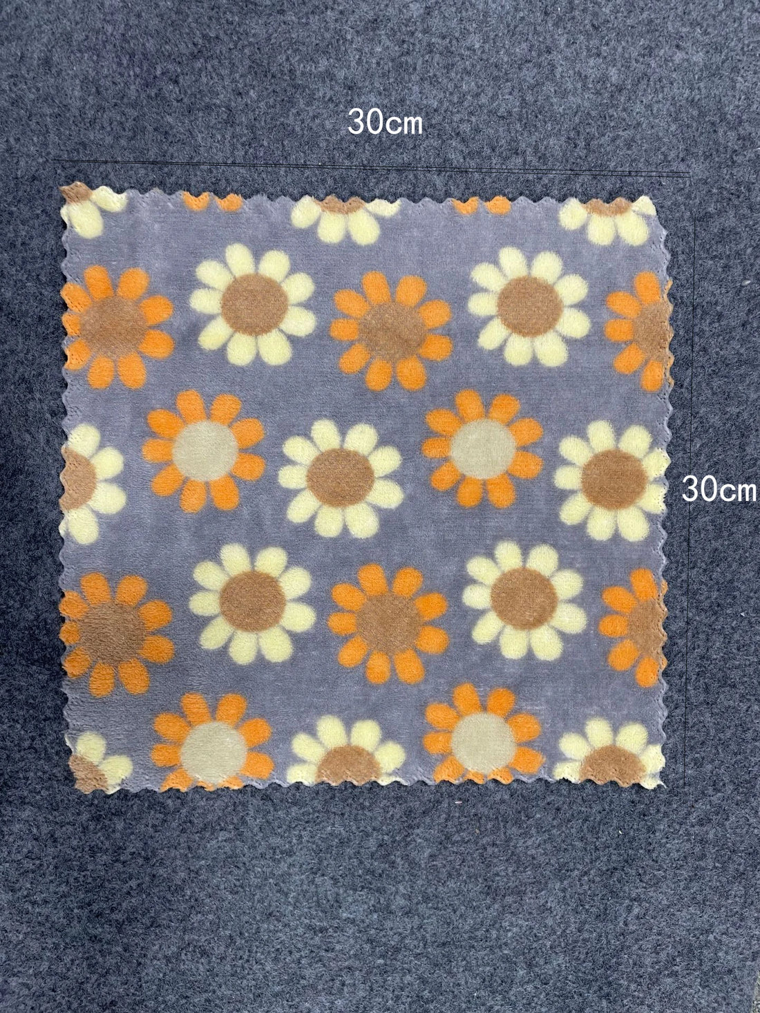 1-10Pcs 30X30CM Kitchen Cleaning Cloths Soft Absorbent Dishcloth Coral Sunflower Wiping Towel Rags Household Cleaning Cloth
