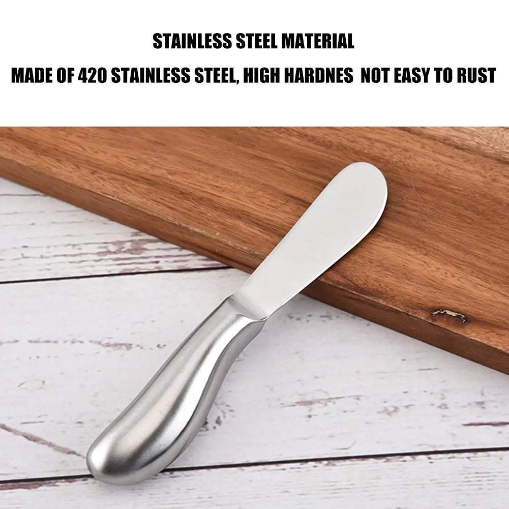 Cheese Spreader Knives, Stainless Steel Butter Knife, for Cake Cheese Cold Butter Jam Cream Pastry, Kitchen Gadgets