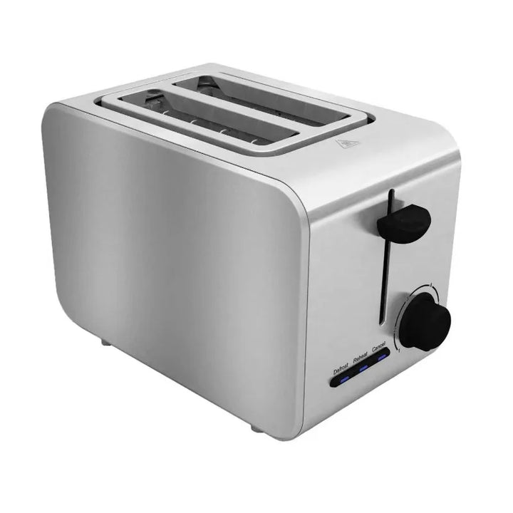 Stainless Steel Toaster – Household Appliance 2-slice Sandwich Toaster Rapid Heating; Portable Automatic Pop-up; Multi-function